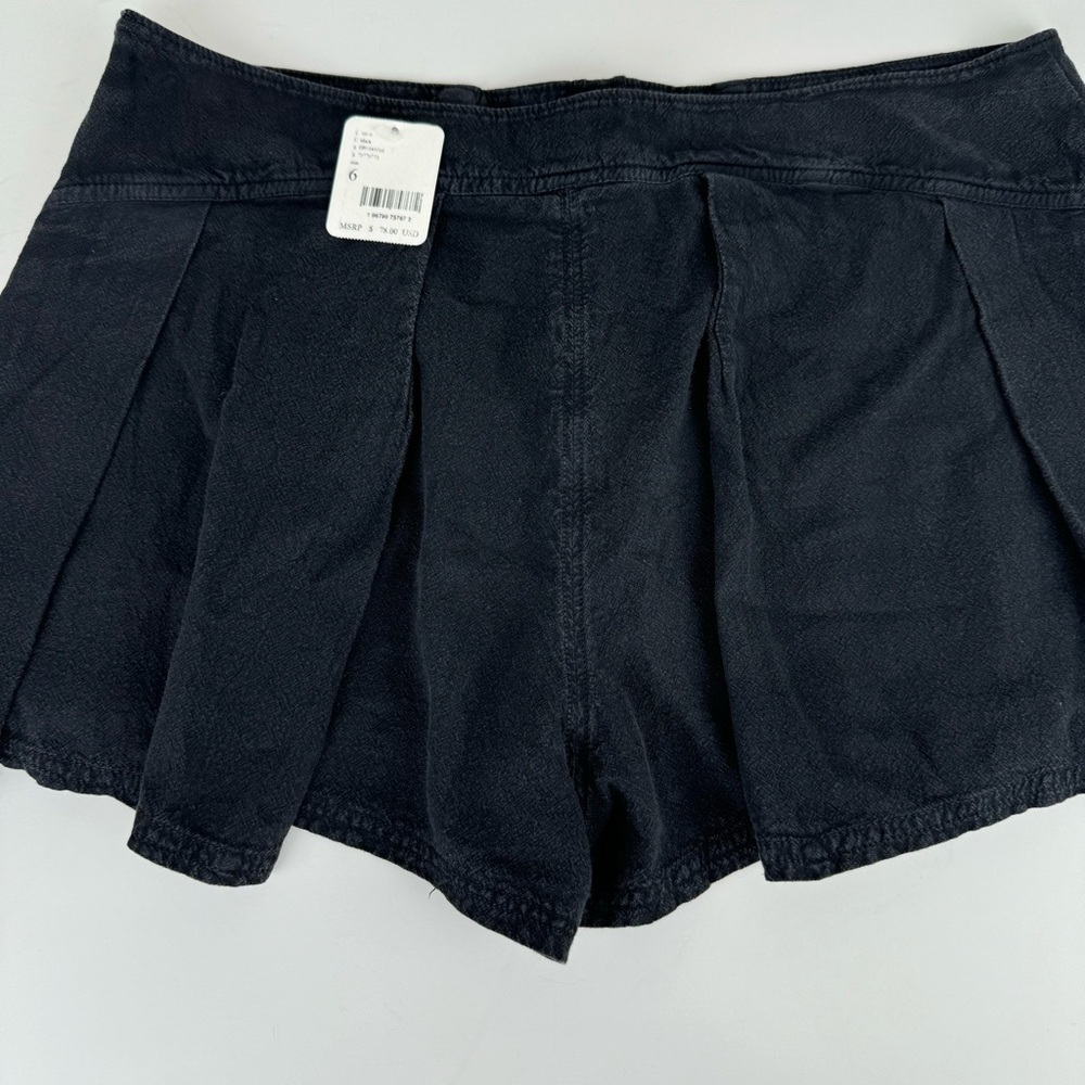 FREE PEOPLE Heartbreaker Skort in Black - Picture 6 of 12